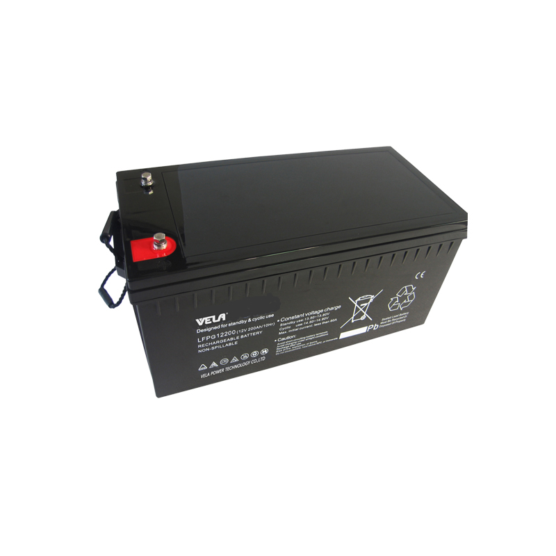 LFPG12200 12V 200Ah Gel VRLA Battery - VELA Battery